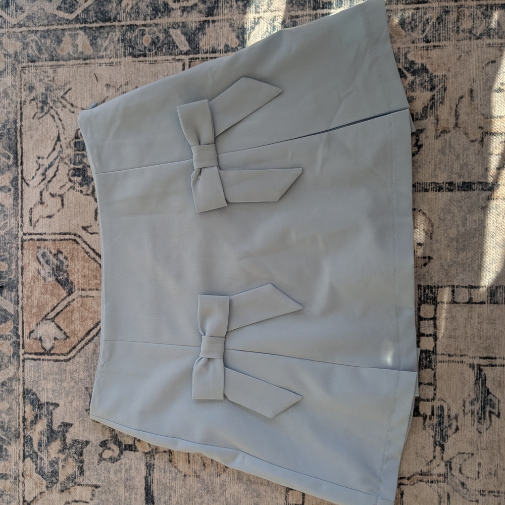 Altar'd State Light Blue Skort